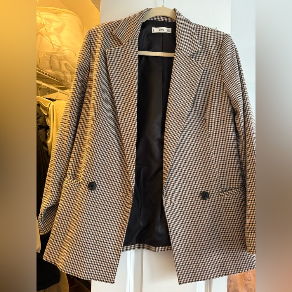 Mango Houndstooth Blazer - Picture 6 of 11